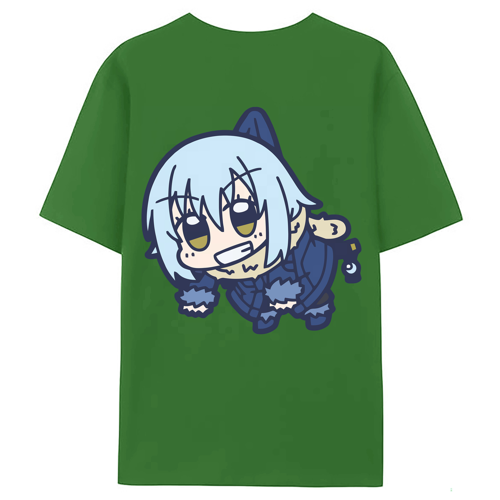 （画像用） 転スラ Regarding Reincarnated to Slime レディース半袖Tシャツ(バックプリント)